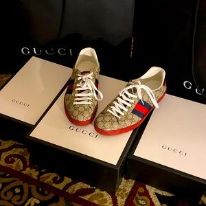 ✅1000% Authentic ✅✨Gucci Ace Lows✨